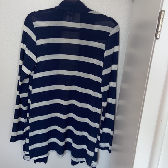 Modlusive Cardigan - Perfect Condition - Navy & White Stripe - Size Small - Picture 2 of 5